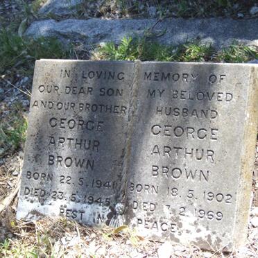 BROWN George Arthur 1902-1969 :: BROWN George Arthur 1941-1945