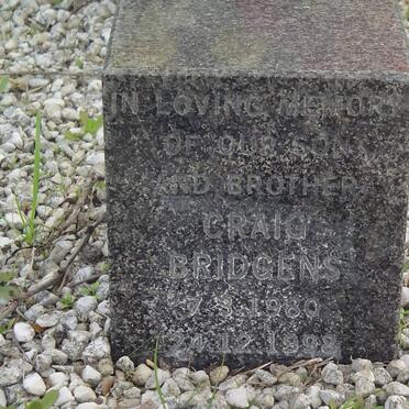 BRIDGENS Craig 1980-1998 