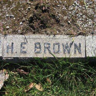 BROWN H.E.