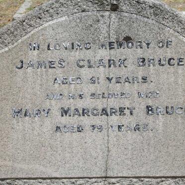 BRUCE James Clark &amp; Mary Margaret