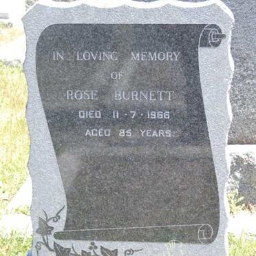 BURNETT Rose -1966