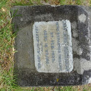 BUCHANAN Caroline -1925