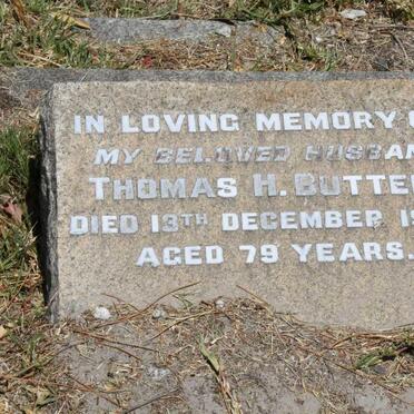 BUTTERS Thomas H. -1943