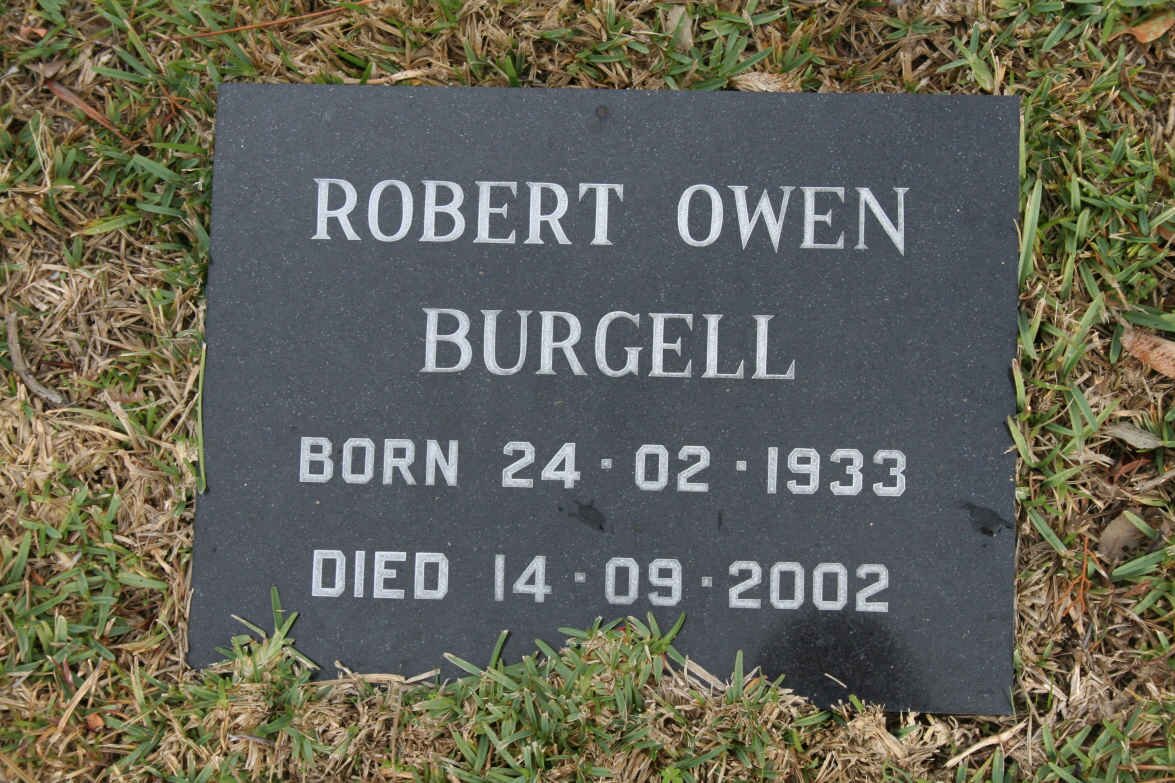 BURGELL Robert Owen 1933-2002