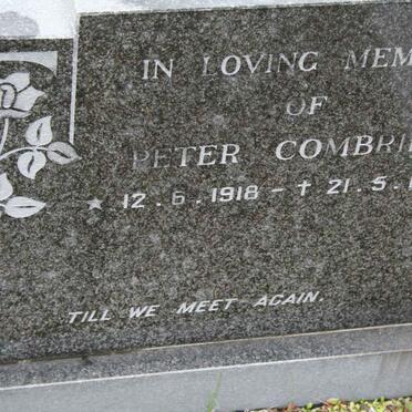 COMBRINK Peter 1918-1976