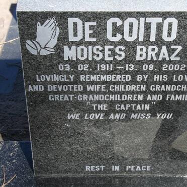 COITO Moises Braz, de 1911-2002