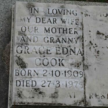 COOK Grace Edna 1909-1975