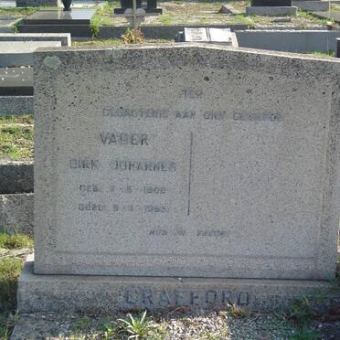 CRAFFORD Dirk Johannes 1906-1965