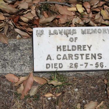 CARSTENS Heldrey A. -1956