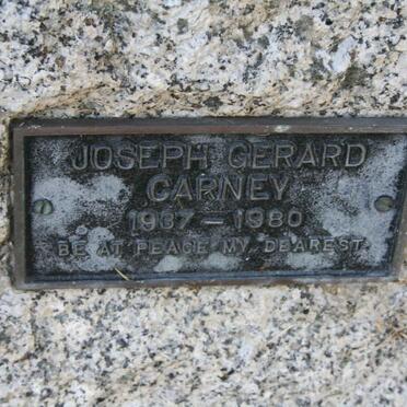 CARNEY Joseph Gerard 1937-1980