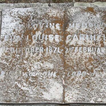 CARMICHAEL Eva Louise 1871-1958