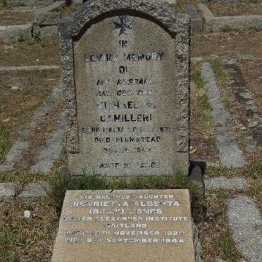 CAMILLERI Michael A. 1872-1945 :: JONES Henrietta Alberta nee CAMILLERI 1920-1946