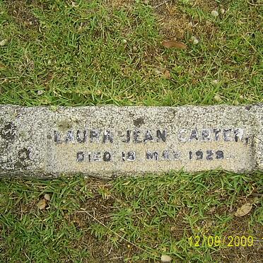 CARTER Laura Jean -1929