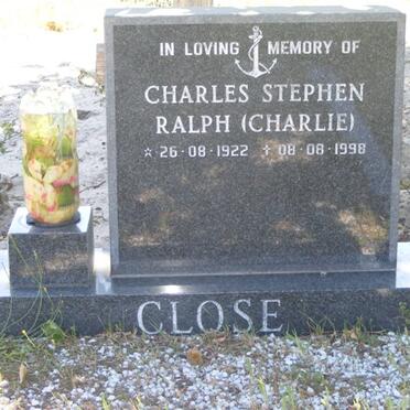 CLOSE Charles Stephen Ralph 1922-1998