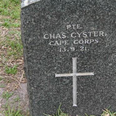 CYSTER Chas -1921