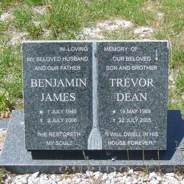 CUPIDO Benjamin James 1945-2006 :: CUPIDO Trevor Dean 1969-2005