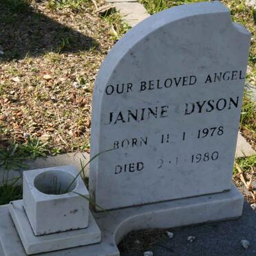 DYSON Janine 1978-1980