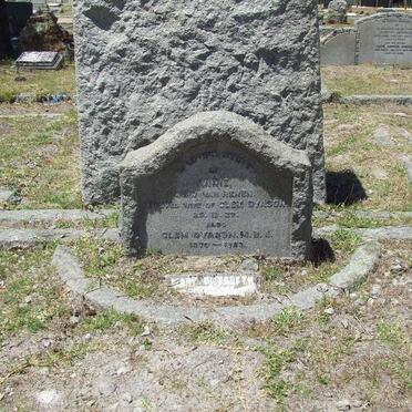 DYASON Clem 1870-1953 &amp; Annie VAN RENEN -1937 :: DYASON Mary Elizabeth