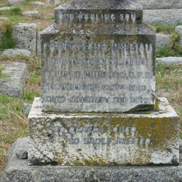 DEELMAN Franciscus Willam 1910-1919