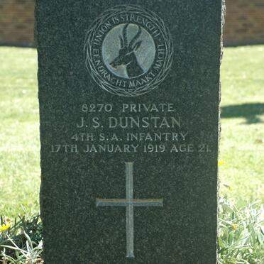 DUNSTAN J.S. -1919