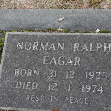 EAGAR Norman Ralph 1925-1974