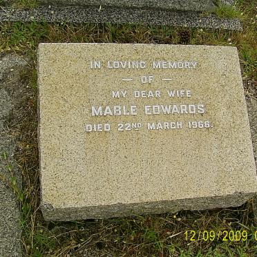 EDWARDS Mable -1956