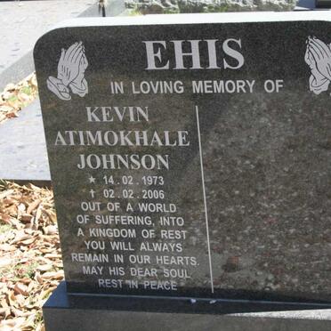 EHIS Kevin Atimokhale Johnson 1973-2006