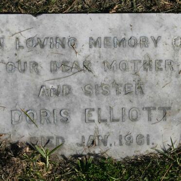 ELLIOTT Doris -1961