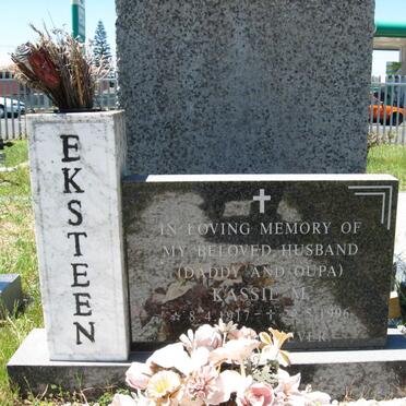 EKSTEEN Kassie M. 1917-1996