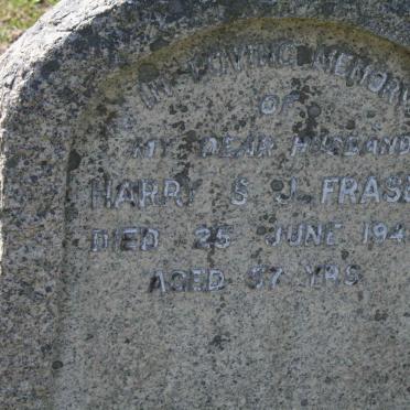 FRASER Harry S.J. -1949
