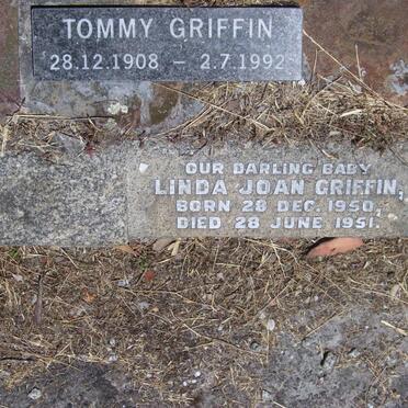 GRIFFIN Tommy 1908-1992 :: GRIFFIN Linda Joan 1950-1951