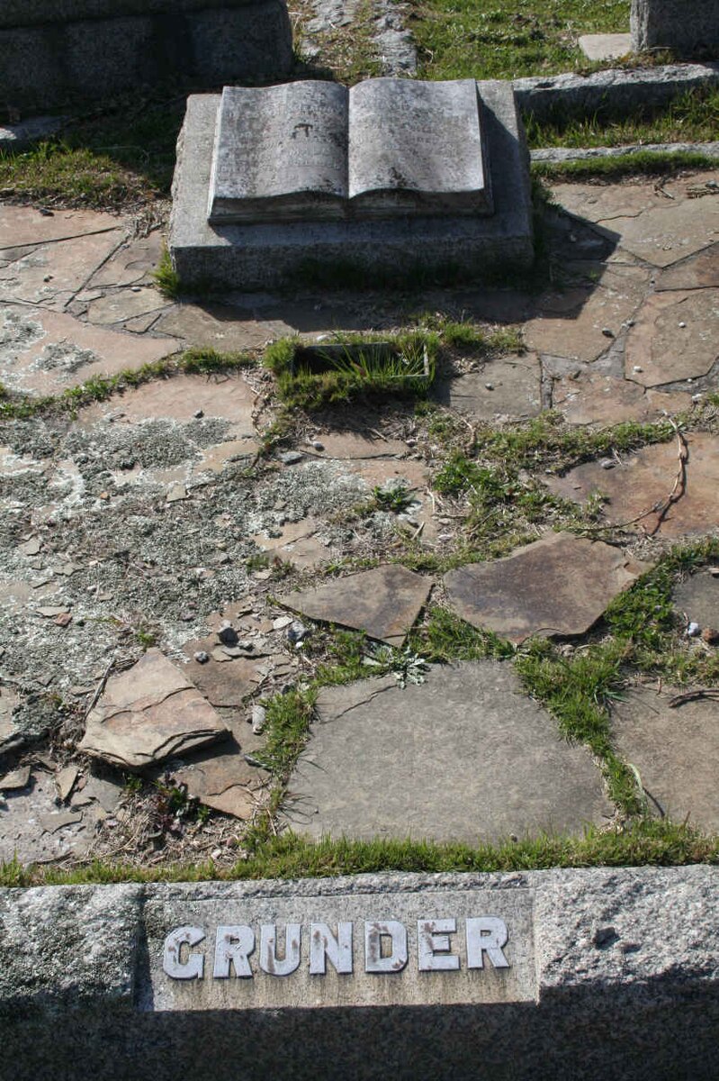 GRUNDER Carl Michael -1959 &amp; Louisa Maud -1950