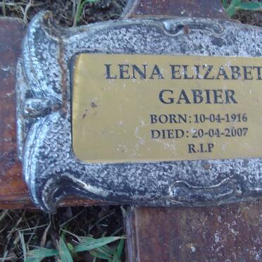 GABIER Lena 1916-2007