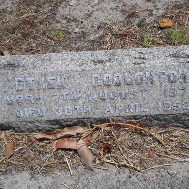 GODLONTON Ethel 1877-1952