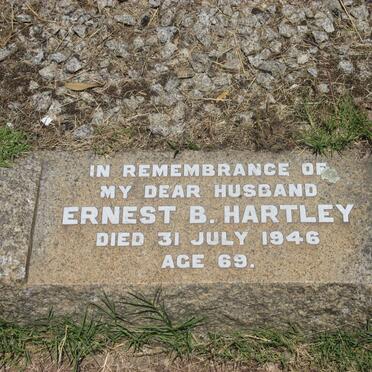 HARTLEY Ernest B. -1946