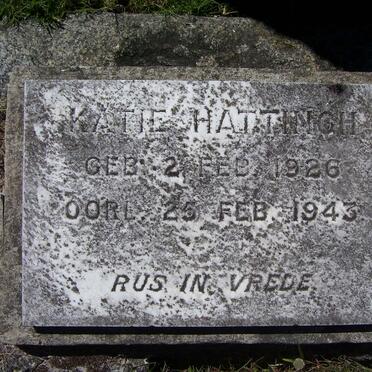 HATTINGH Katie 1926-1943