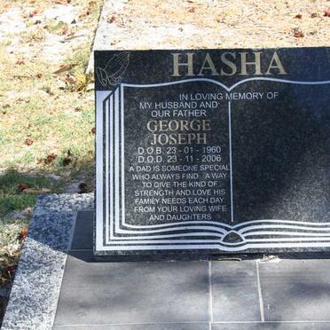 HASHA George Joseph 1960-2006