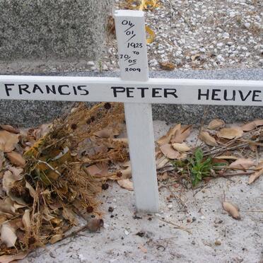 HEUVEL Francis Peter 1923-2009
