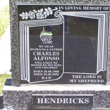 HENDRICKS Charles Alfonso 1966-2002