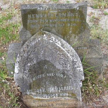 HERMANS Henry 1865-1934 &amp; Nettie -19??