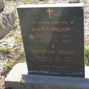HEUGH Royston 1939-2003 &amp; Sheila 1943-2010