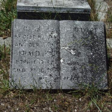 HOOD Gerald ?-1959