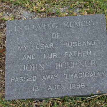 HOEPNER John -1966