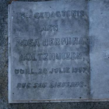 HOLTZHUIZEN Rosa Hermina -1957