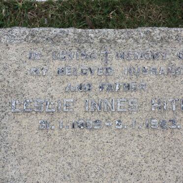 HITEN Leslie Innes 1902-1963