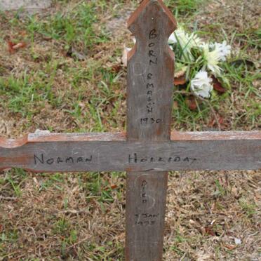 HOLLIDAY Norman 1930-1973