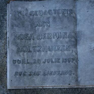 HOLTZHUIZEN Rosa Hermina -1957
