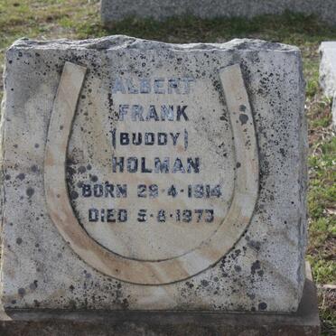 HOLMAN Albert Frank 1914-1973