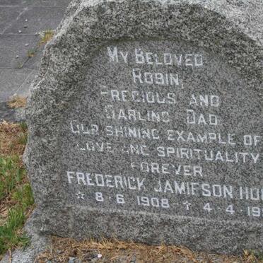 HOOD Frederick Jamieson 1908-1991