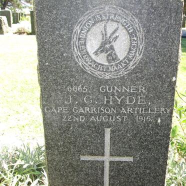 HYDE J.G. -1915